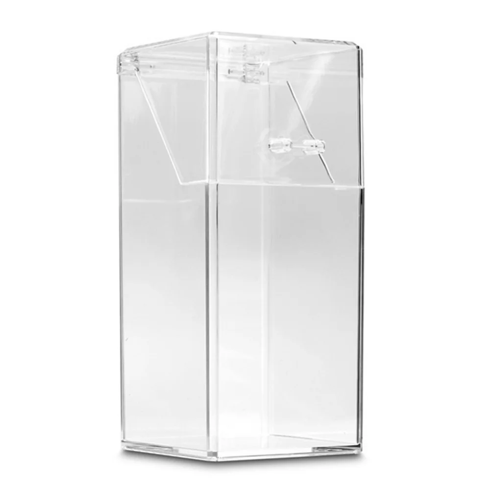 Transparent Acrylic Makeup Brush Holder Makeup Organizer Cosmetic Holder Pencil Lipstick Desk Container Table Makeup Storage Box 6
