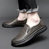 Golden Sapling Fashion Men's Loafers Leather Flats Classics Driving Shoes Platform Footwear Men Casual Formal Business Shoes 5
