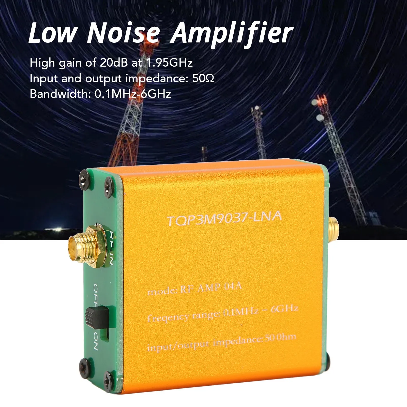MT1129 Amplificatore a basso rumore TQP3M9037 LNA per ricevitore SDR