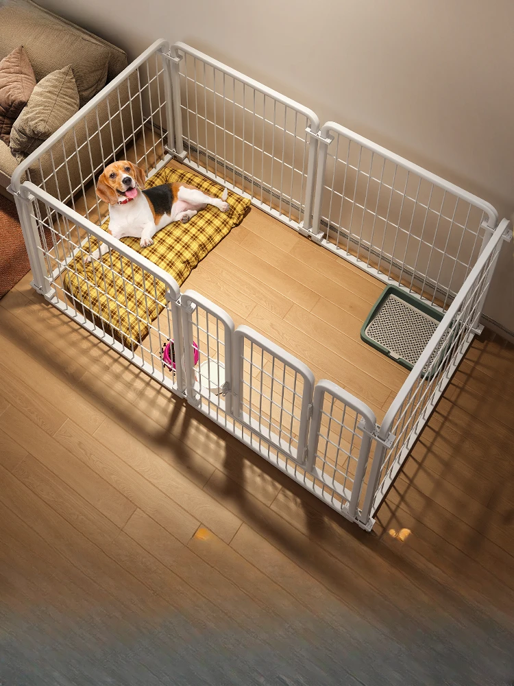 

Free assembly of indoor dog cages in dog fences, pet fences for household use, medium-sized and large dog cage villas