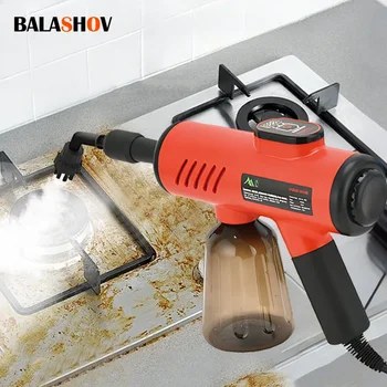 Handheld Steam Cleaner High-Pressure and High-Temperature Sterilization 1200W Household Air Conditioner Kitchen Hood Washer Gun 1