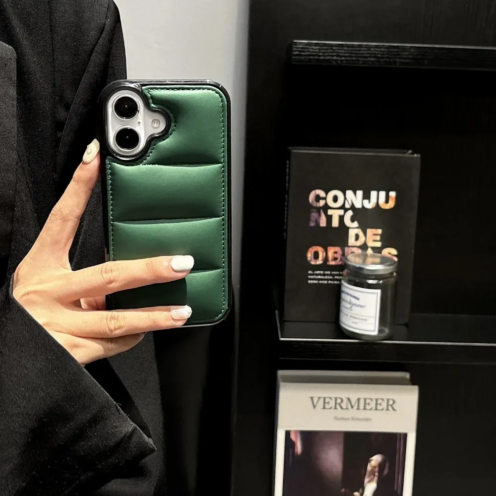 Down Jacket The Puffer Phone Case for iPhone 16 Pro Max 15 14