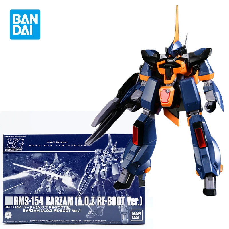 機動戦士ガンダム　BANDAI BARZAM RMS-154　フィギュア HG 1/144 RMS-154 Barzam Model kit BANDAI JAPAN | eBay