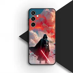 Galactic Warriors Phone Case - Yoda & Darths Battle Design for Galaxy A51 (1)