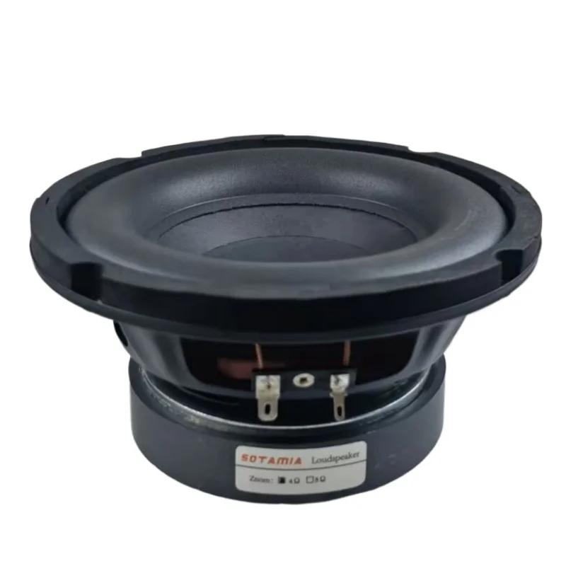 SOTAMIA 1Pcs 6.5 Inch Subwoofer 4 Ohm 100W Woofer Power Speaker Bubble Edge Audio HIFI Music Sound Loudspeaker DIY Bookshelf