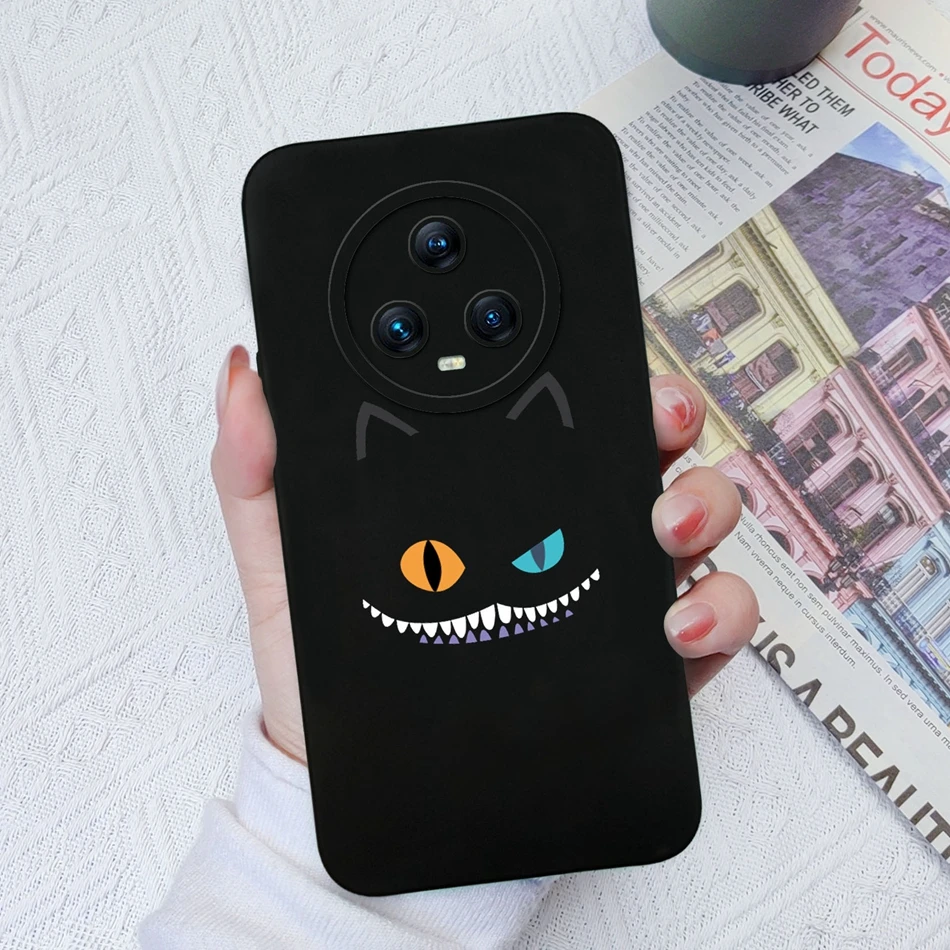 Premium Phone Case with Enhanced Camera Protection - Soft Liquid Silicone Bumper Cover for Huawei Honor Magic Series
