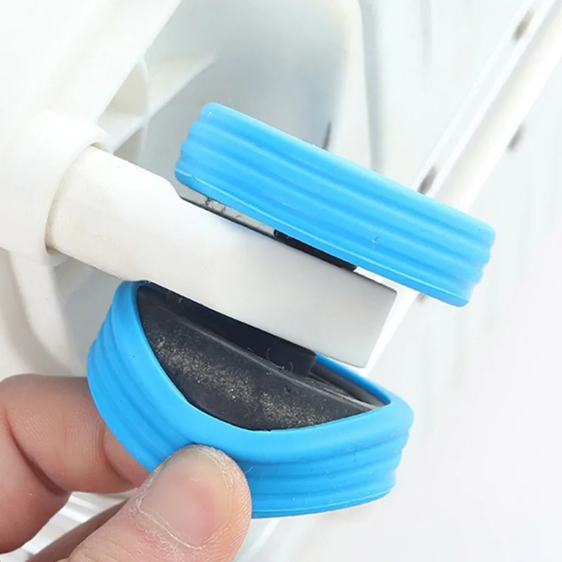 8pcs Luggage Roller Cover Silicone Silent Trolley Wheel Protective Cover Suitcase Wheels Protection Travel Luggage Caster Shoes