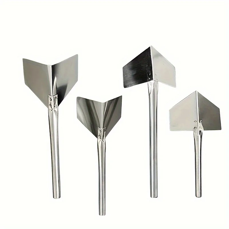 4Pcs Construction Tools Stainless Steel Putty Knife Drywall Scrapers Hand Tool Inside Outside Corner Scraping Hand Tool putty knife scraper drywall spatula wall scraper paint scraper