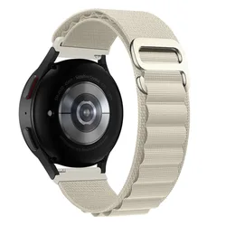 Alpine Sport Nylon Loop Bracelet - 22mm Wristband Strap for Xiaomi Watch Color 2 (Starlight)
