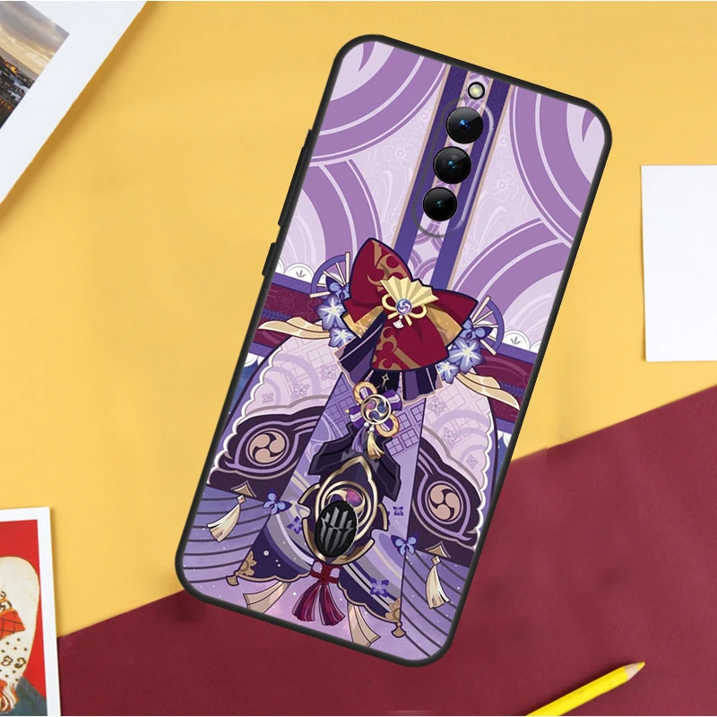 Raiden Shogun Genshin Impact Protective Phone Case