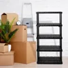5 Shelf Knect-A-Shelf Ventilated Heavy Duty Storage Unit Organizer System for Home, Garage, Basement & Laundry 5