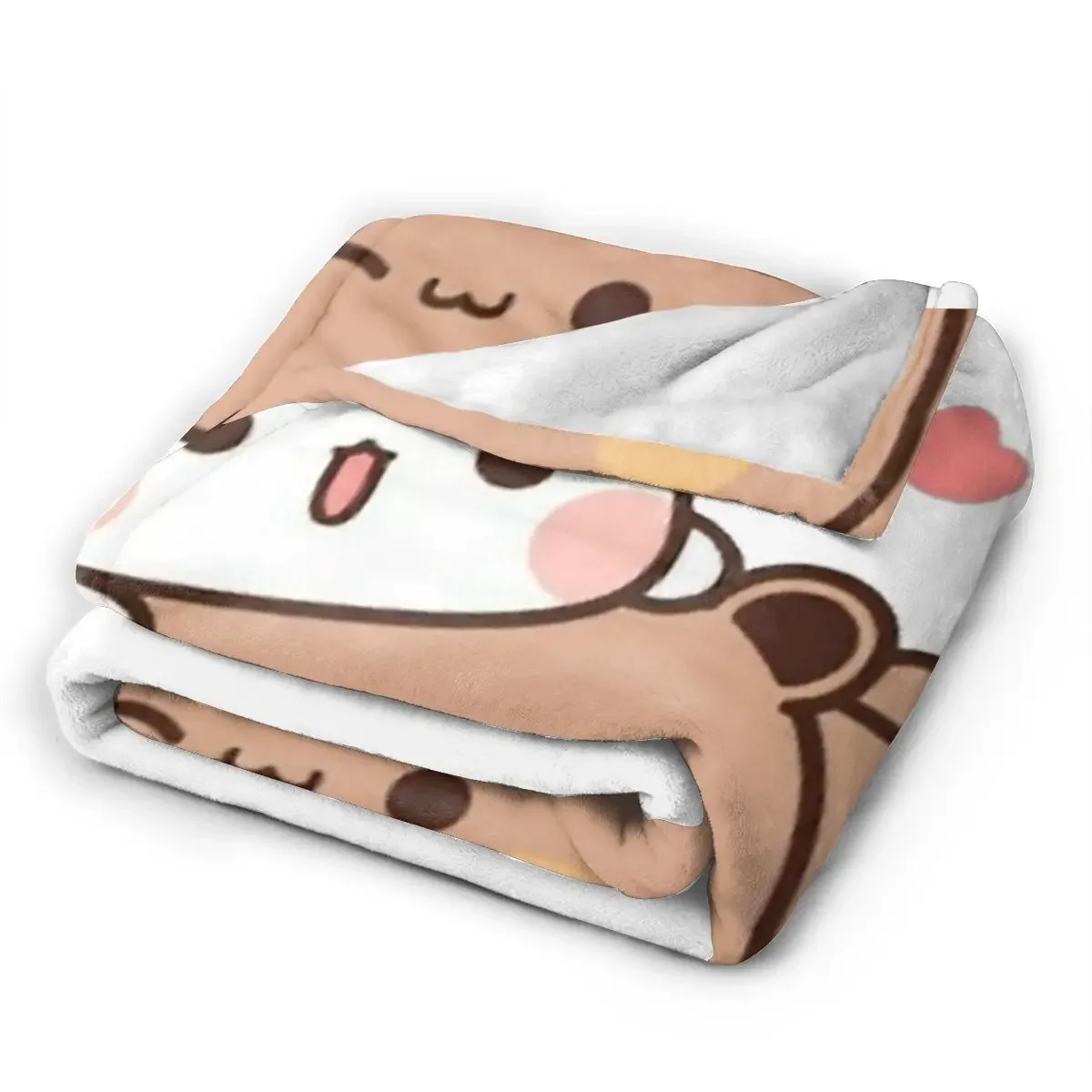 Bubu Dudu 판다 곰 담요, 부드러운 따뜻한 플란넬 던지기 담요, 침대용 봉제 담요, 거실 피크닉 여행, 가정용 소파