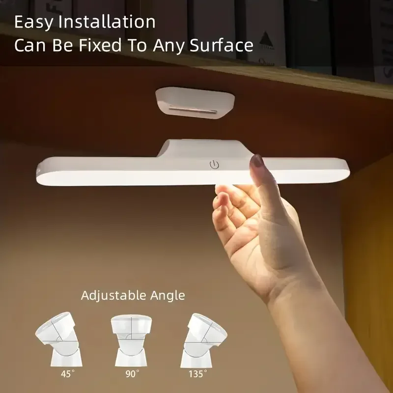 1pc 11.81inch Makeup Mirror Front Light Cabinet Light Dimming Reading 3-color USB Rechargeable Stickable Night makeup mirror mirror lights makeup mirror lights vanity light