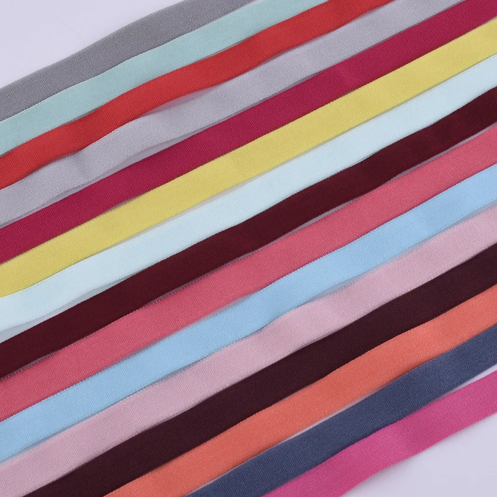 

5Yards Colorful Elastic Bands Flat Rope Band Line Spandex Ribbon Sewing Lace Trim Waist Band Garment Accessory Lace Sewing Tools