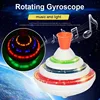 Classic Spinning Tops Toy Press Rotate Sound Light Music Gyroscope Music Light Gyro Toys With LED Flash Light For Children Kid 3