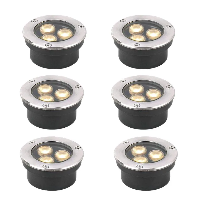 Outdoor Waterproof Garden Spot 220v LED Underground Light Stairs Deck Lights Outdoor Terrace Spot Led Landscape Lighting