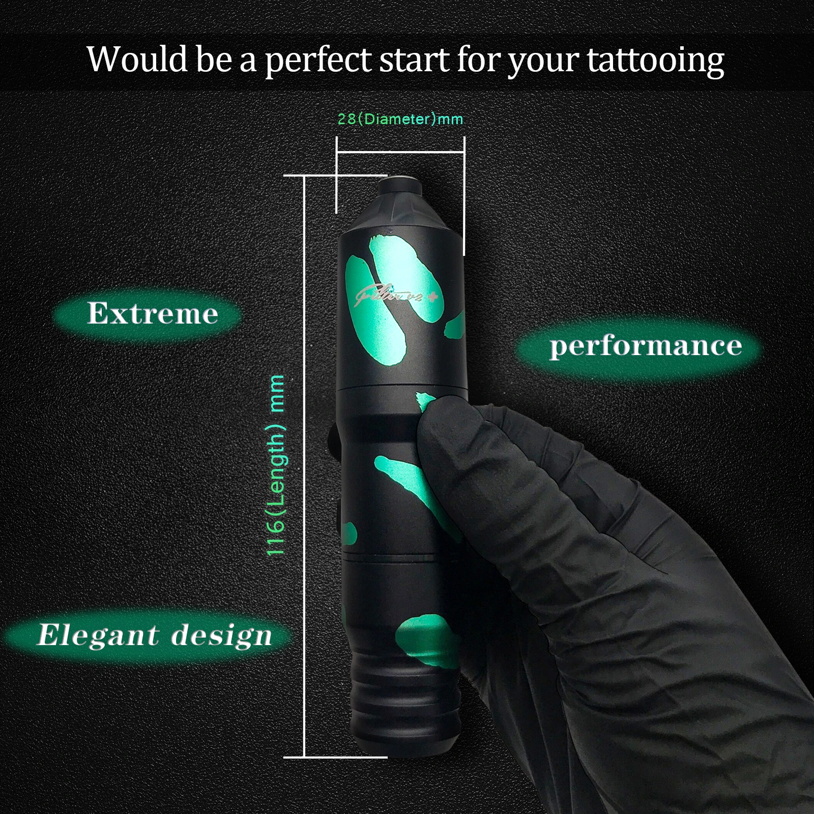 Tattoo Kits Filter Rotary Tattoo Machine Pen Wireless Power Supply 10pcs Filter Cartridge Needles Set Supply tattoo supplies,tattoo kit,tattoo needles
