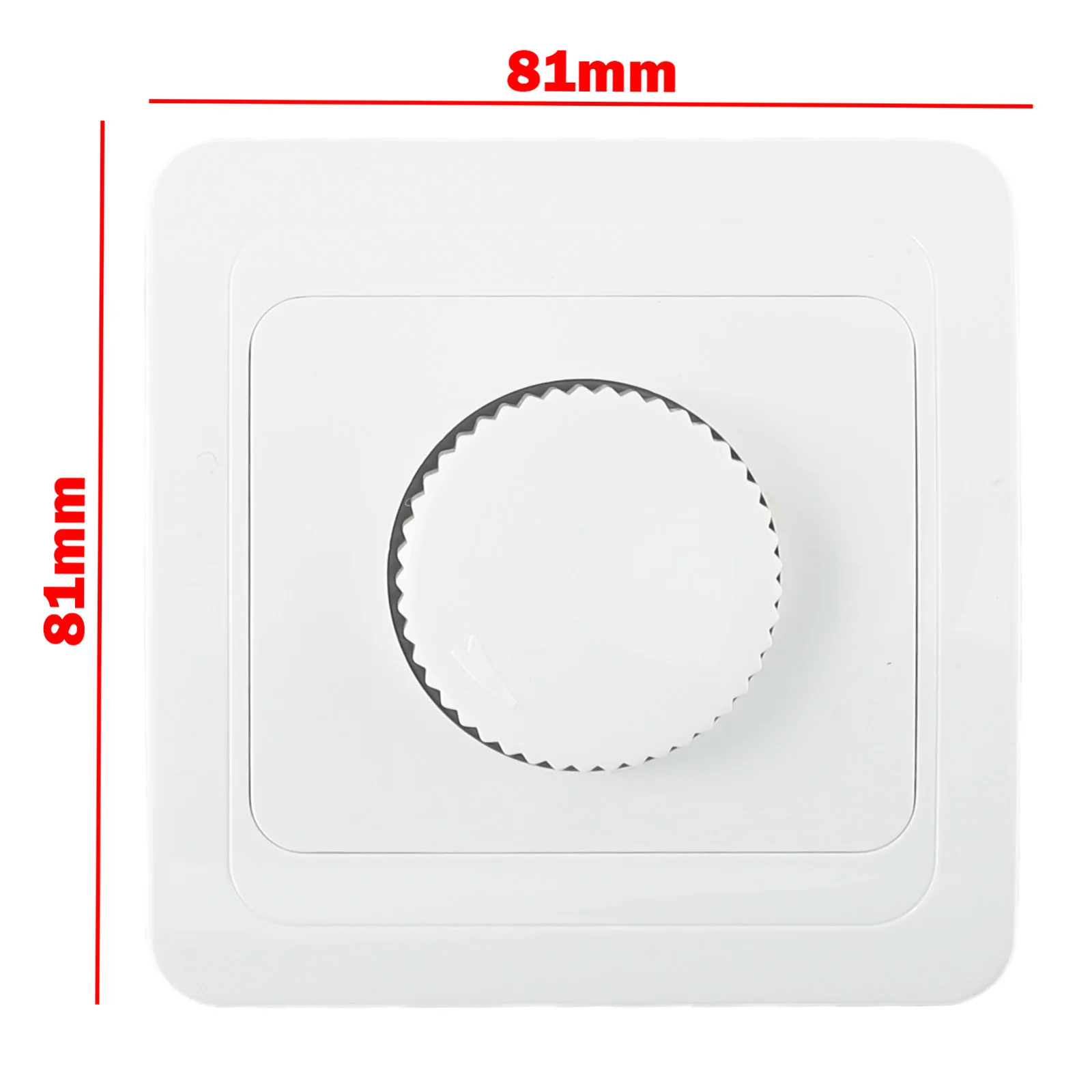 LED Dimmer Rotary Dimmer Switch 230V 4 To 300W For Flush-Mounted Dimmable Lamps Onventional Lamps Halogen Lamps