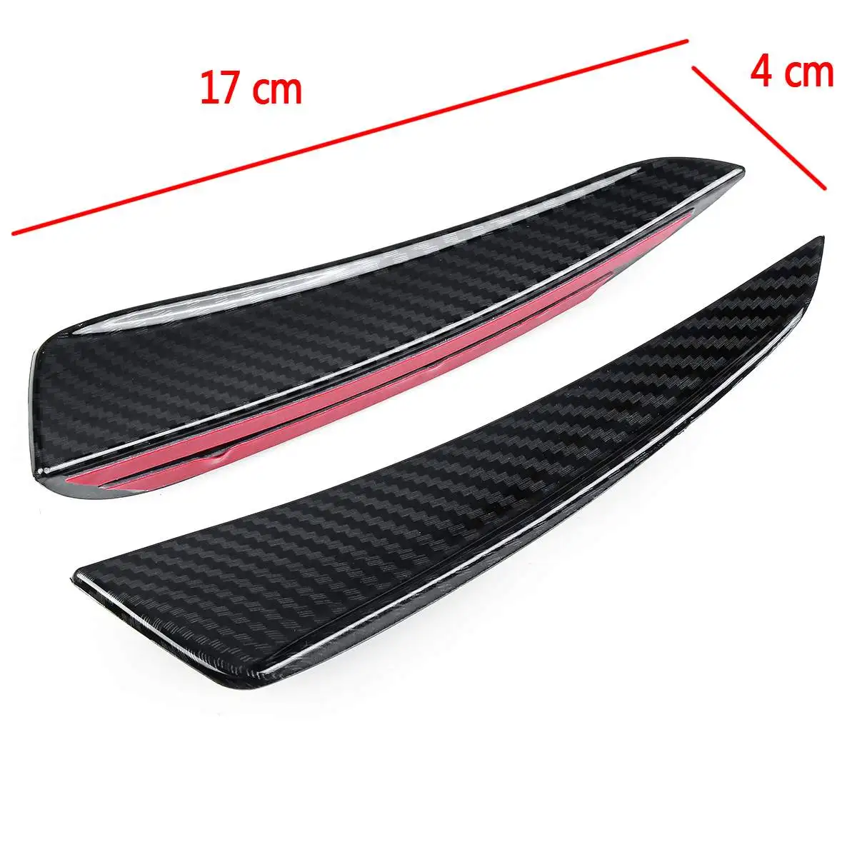 Pair Front Bumper Outer Side Splitter Canard Trim for Mercedes-benz A Class W177 A180 A200 A220 A250 AMG car bumper spoiler bumper lip front bumper decoration