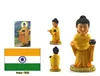 India Sakyamuni Hand-painted Resin Crafts World Celebrity Statue Tourism Souvenir Gifts Collection Home Decor 2