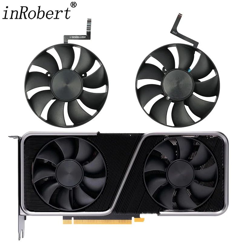 Placa de Vídeo para Nvidia Geforce Rtx 3070 85 mm Dapc0815b2up004 Rtx3070 Substituição da Placa Gráfica Ventilador de Refrigeração fã da