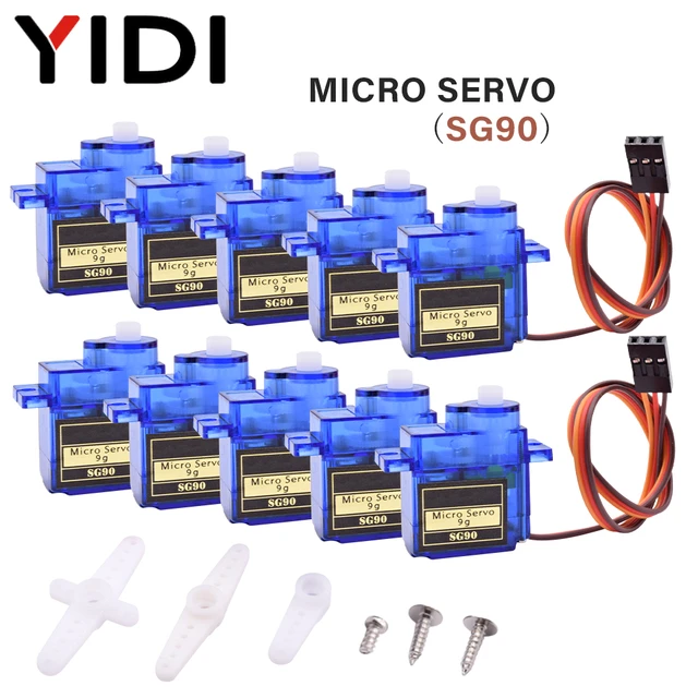 Micro servomoteur SG90 360° 9G