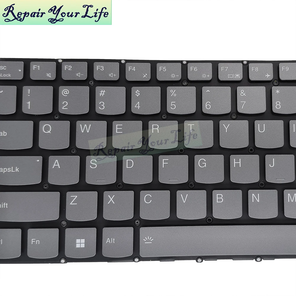 Teclado Retroiluminado dos Eua para Lenovo Laptop Retroiluminação Rgb Inglesa Loq 15irh8 82xv 15aph8 16irh8 16aph8 Ph5cyxbg3t Sn21k23308 - Imagem 2