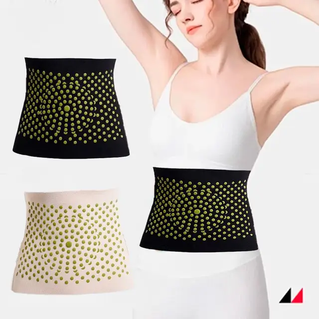 0.2cm Ultra Thin Modal Mugwort Waist Belt - Elastic Abdominal Warmer, Stomach Support, Belly Wrap - Breathable, Comfortable