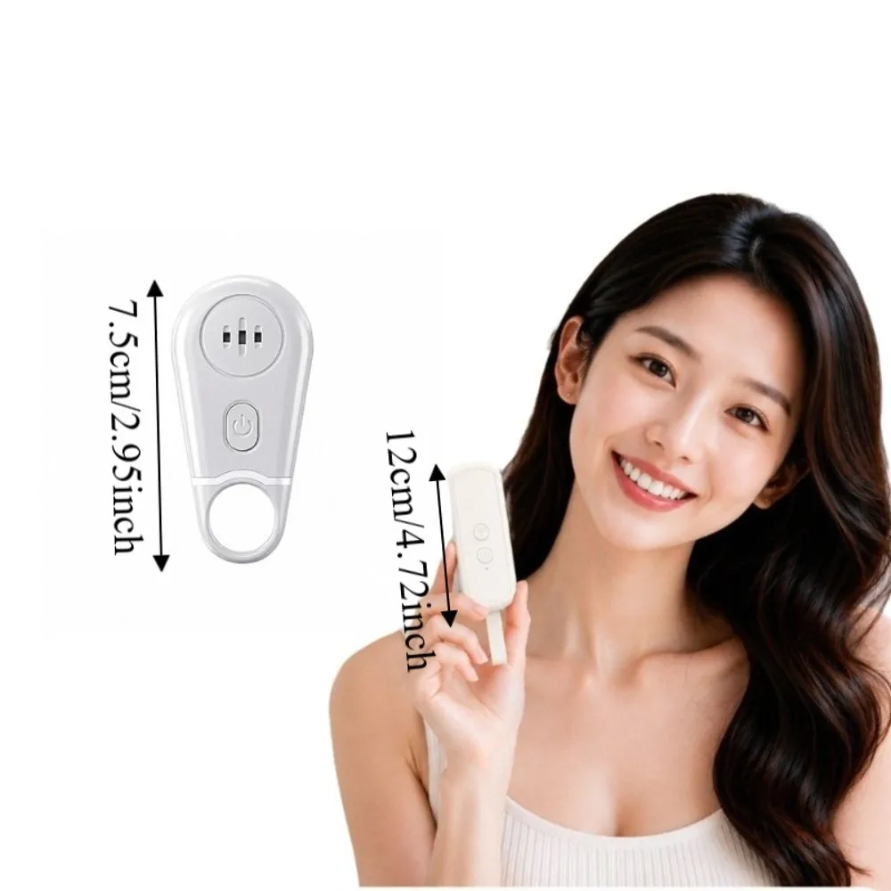 휴대용 개인 안전 경보기, 큰 소리 사이렌, 고데시벨 키체인 경보기, 스트로브 라이트, 경량 비상 경보기