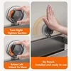 Wall-mounted Bathroom Shlef Suction Cup Shower Shelves Shower Storage Holder Rack Shampoo Storage Rack Bathroom Organizer 6