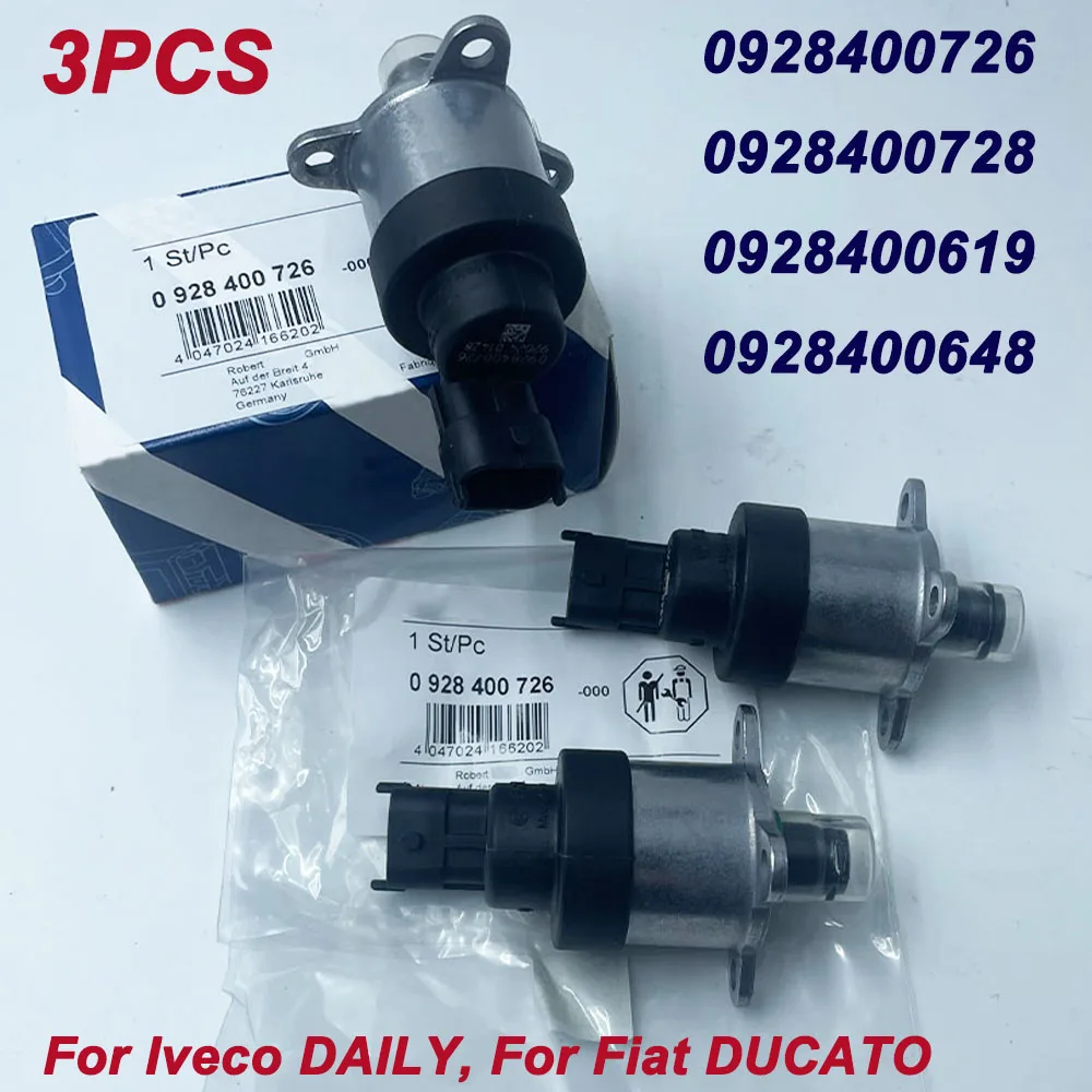 

In stock 3Pcs 0928400726 High Quality Fuel Pressure Regulator Control Valve OE 928400726 71754810 0928400619 0928400648