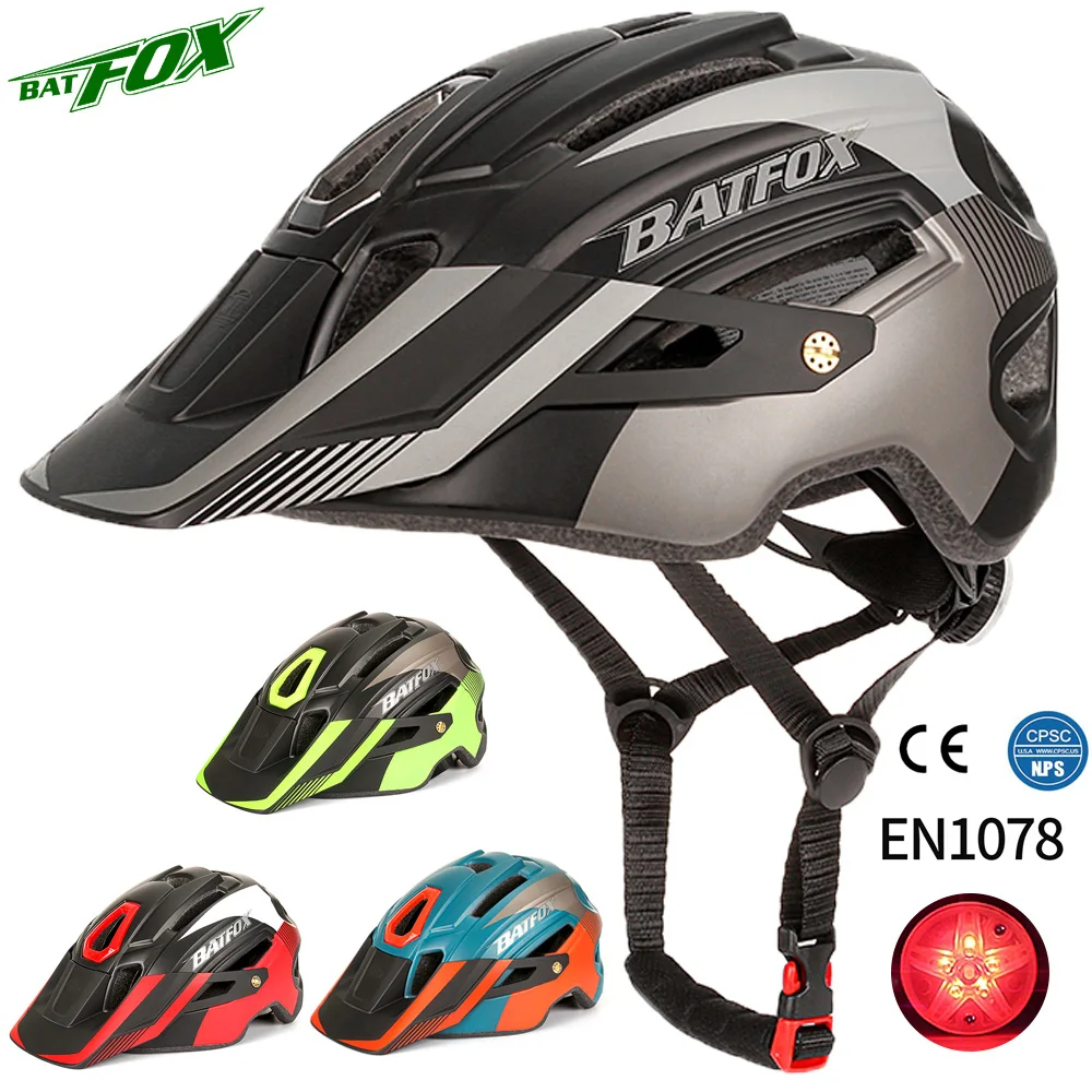 Bicycle Helmet Mtb Woman Fox Batfox Mens Cycling Helmet Mtb Bicycle Helmet Batfox - Bicycle Helmet