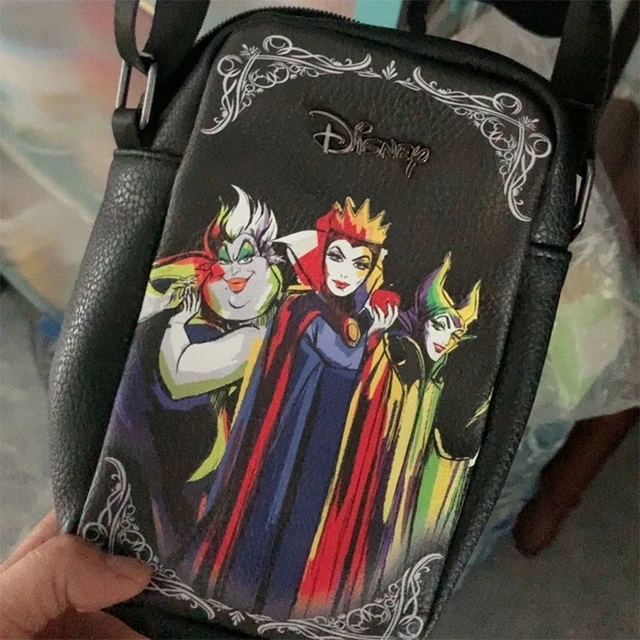 Disney Anime Kawaii Villains Maleficent Ursula Evil Queen Stuffed Plush Bag  Funny Shoulder Bag Cute Gifts for Kids Girls - AliExpress