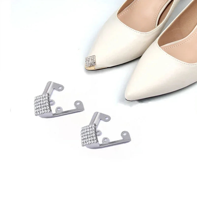 Women's High Heel Metal Toe Cap Protector and Concealer