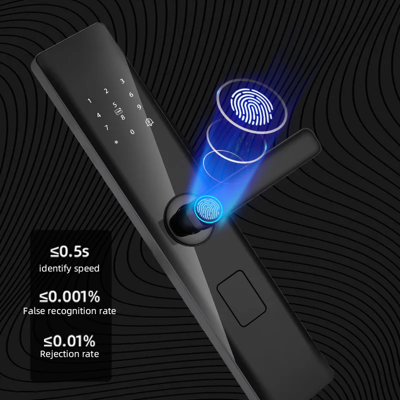 قفل ذكي لاسلكي مع بصمة الإصبع ، كلمة المرور ، فتح...