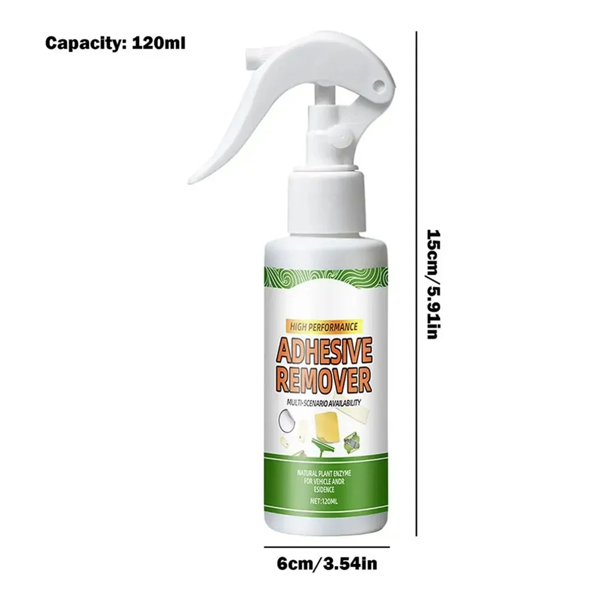 Professional Adhesive Remover Spray,Fast-Acting Formula for Glue, Stickers & Residue,Safe on Wood/Glass/Tiles - Home & DIY Use 6