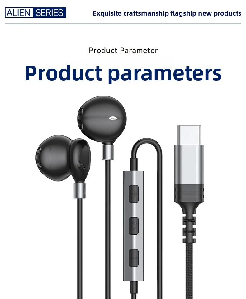 S1f29e2211e2a4983a33caf6e3336643eV For Samsung Wired Headphones HiFi 9D Surround Sound With Wire Control Type C 3.5mm Music Earbuds For Galaxy S25 24 Ultra A54 A53