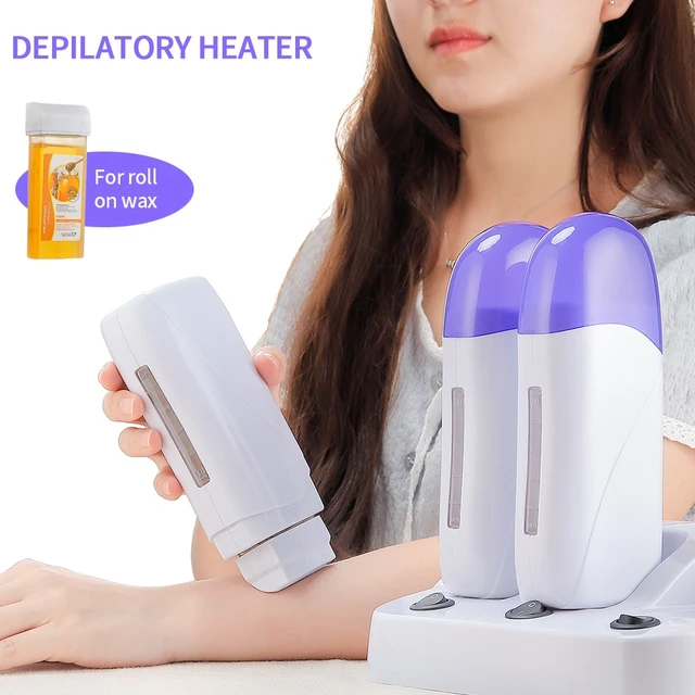 3pcs Cartridge Wax Depilatory Heater Wax Roller Base Roll On Waxing Body  Hair Removal Machine Set For Depilation Tool kit - AliExpress