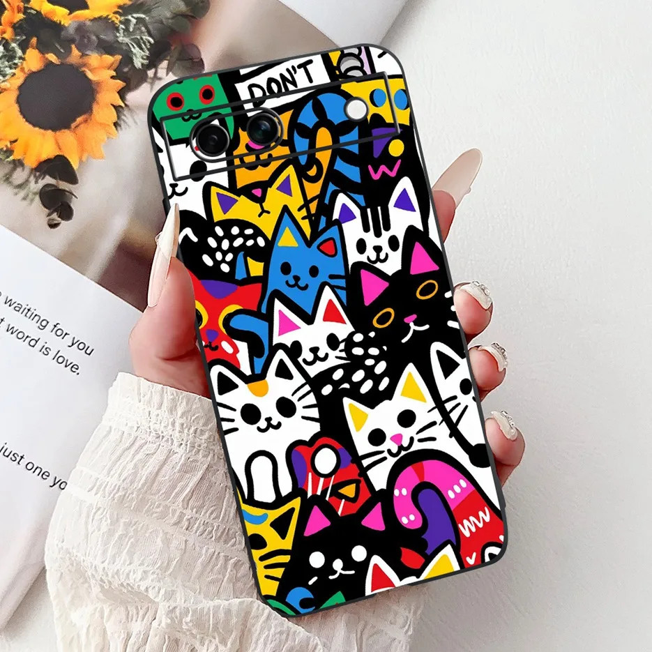 Stylish Shockproof Soft TPU Phone Case with Cool Design Pattern