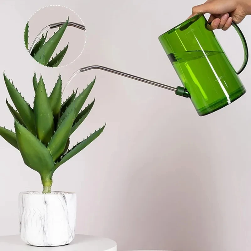 Long-Spout Watering Can for Home Use – Ideal for Garden Plants, Potted Greens, Succulents, and Flower Watering - 3