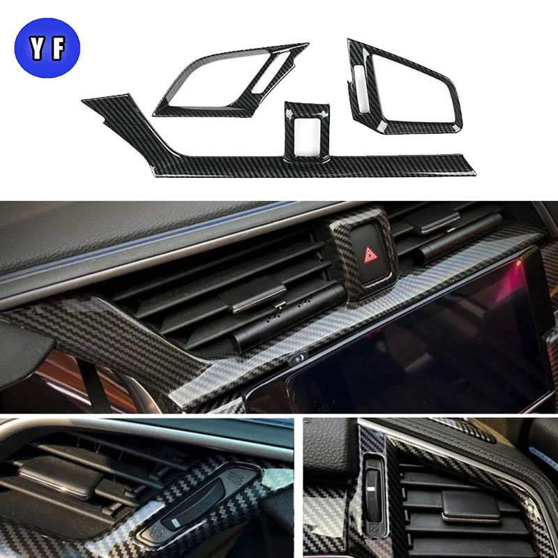 

Suitable for 10th generation Civic 2016-2020 central control air outlet decorative cover decorative frame interior modification