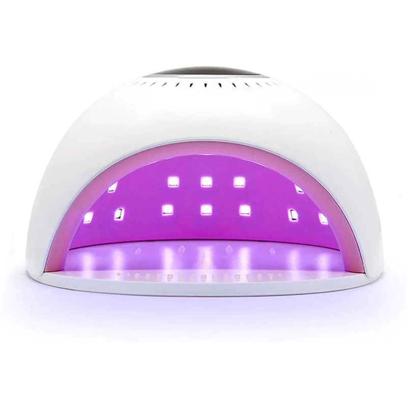 Red Light Nail Lamp Quick Drying Gel Polish With 30/60/120s Timer Auto Sensor Nail Art Machine For Salon 3