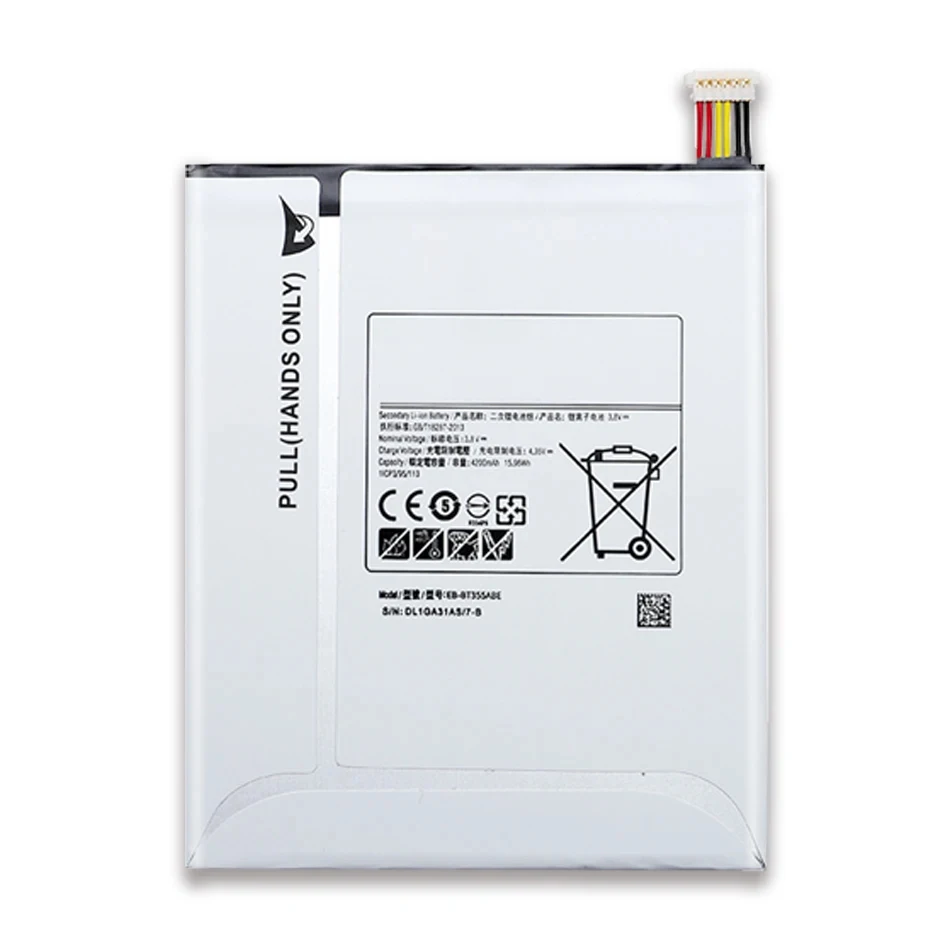 Rechargeable Battery Battery EB-BT355ABE For Samsung GALAXY Tab A 8.0" T355 T355C SM-T355 SM-T350 SM-P350 P355C SM-P355M