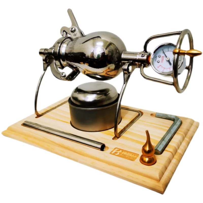 230ml 304 Stainless Steel automatic mini popcorn machine home small popcorn pots old fashioned hand cranked popcorn maker