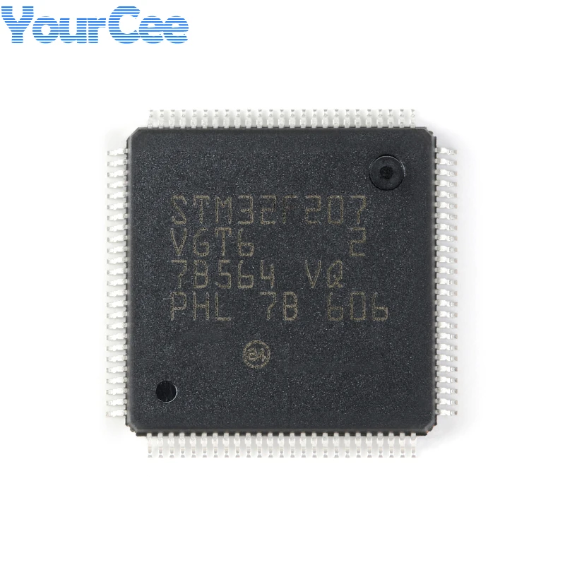 

STM32F207 STM32F207VGT6 LQFP-100 Cortex-M3 32-bit Microcontroller-MCU IC Chip Integrated Circuit