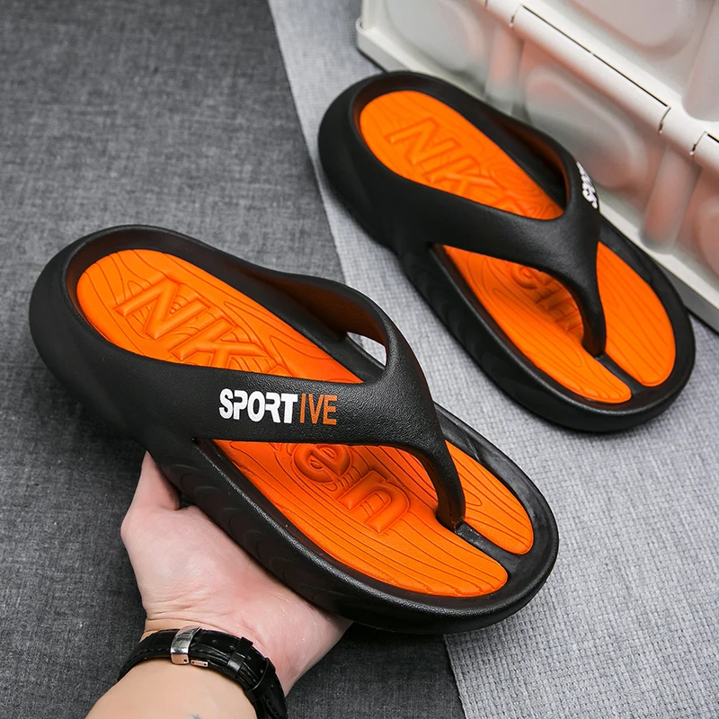 

Мужские шлепанцы, тапочки для отдыха, Нескользящие шлепанцы, легко чистить, душ, плавание, пляж, сланцы для дома и улицы