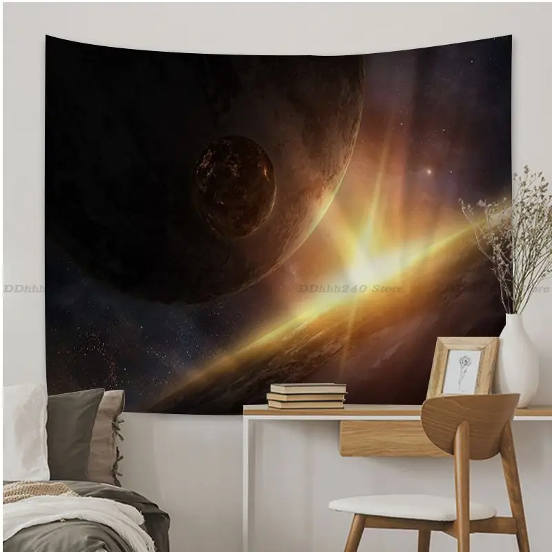 Рисунок 5 - Подвесной богемный гобелен с планетами