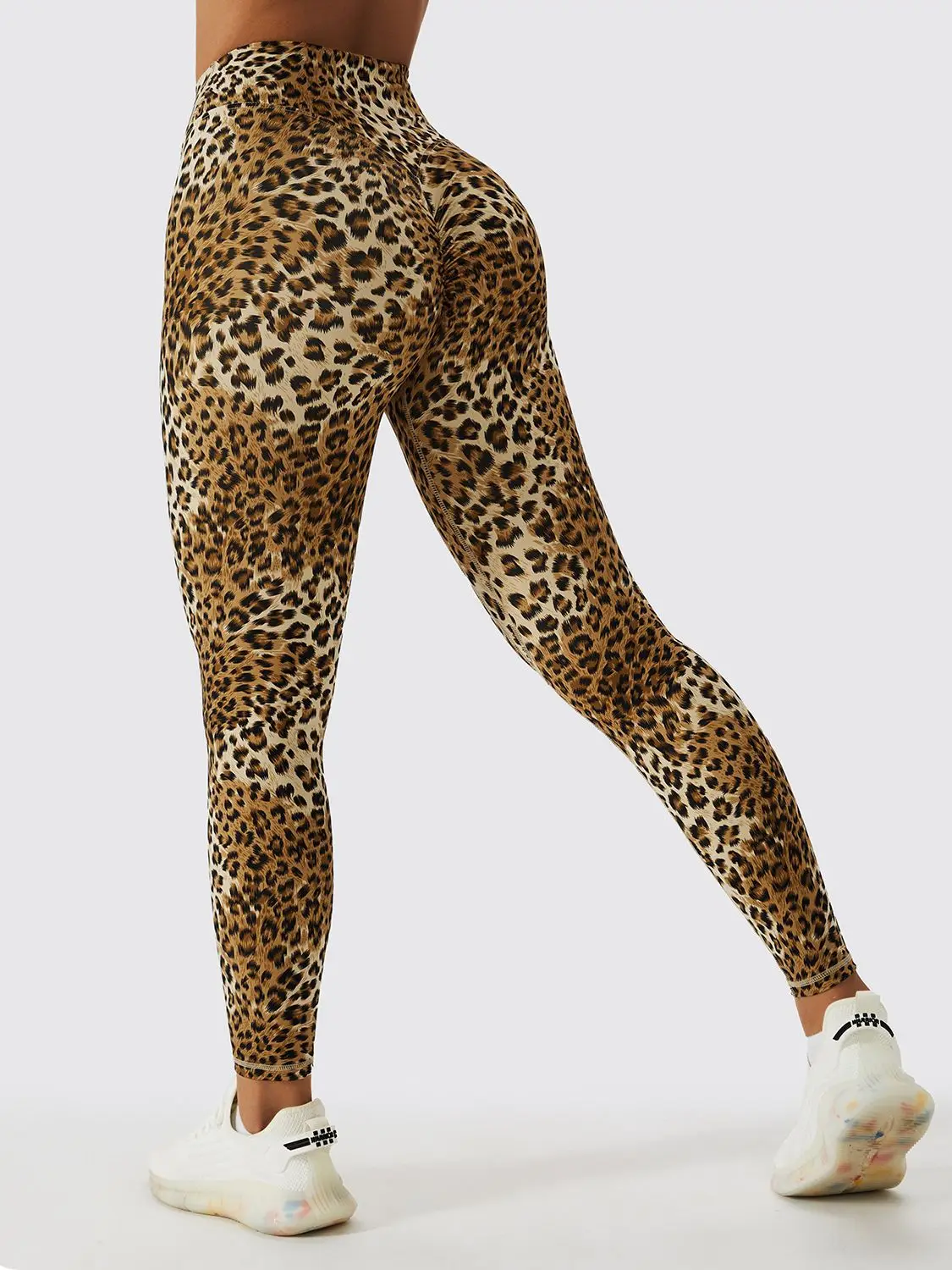 

Sexy Leopard Print Pants High Waist Yoga Leggings Women Gym Leggings High Elastic Hip Lift Push Up Pants Workout Sport Pants