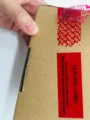 VOID STICKER red