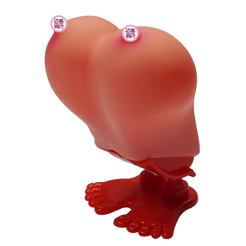 Novelty Simulation Clockwork Jump People Bouncing Boobs Clockwork JJ Joke Tricky Gift Adult Spoof Toys Party Props Prank Toys